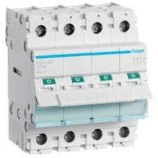 [EPR0524] BASE PORTAFUSIBLE 10x38 3P+N 32A 690V HAGER LSN504