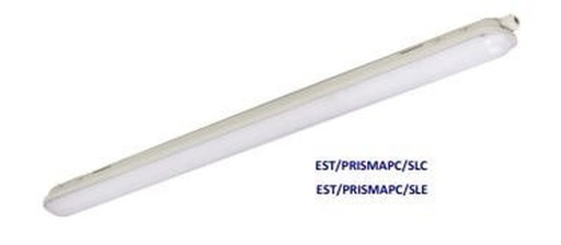 [IIN0031] LUMINARIA ESTANCA HERMETIC AVANT 4500 LUMEN CRI80 4000K 135º DIFUSOR POLICARBONATO OPAL ESTANDAR BLANCO 1110X53X41MM