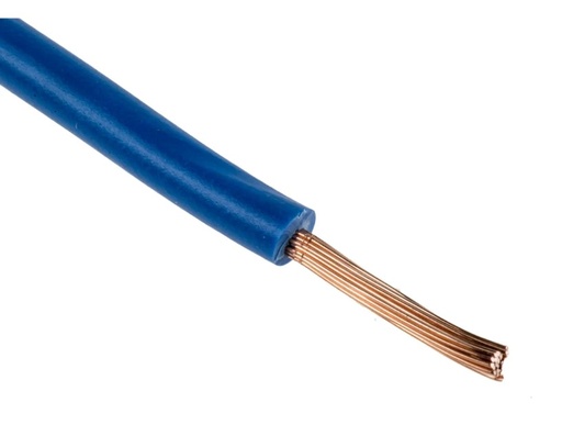 [ECA0528] METRO CABLE 25mm AZUL LIBRE HALÓGENOS H07Z1-K