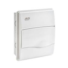 [ECU0278] CAJA DISTRIBUCION 8 ELEMENTOS EMPROTRAR C/ PUERTA OPACA