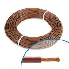 [ECA0080] METRO CABLE 10mm MARRÓN (100METRO) LIBRE HALOGENOS H07Z1-K