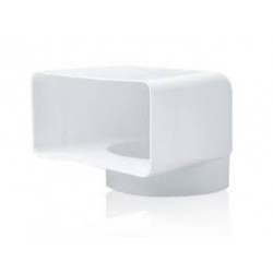 [VCD0065] CODO SIBER 90º  MIXTO VERTICAL 110X55-100mm
