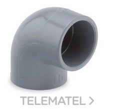 [CVA0640] CODO PPR 90º 110mm H-H termosoldable  (ABN-GRIS)