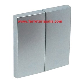 [EAC0084] Tecla doble logus aluminio