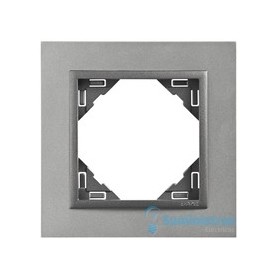 [EAC0085] Marco simple logus aluminio/aluminio