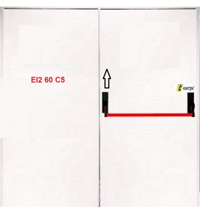 [FPU0019] Puerta cortafuegos 207*85.5 cm (hueco obra) homologada EI2-60-C5