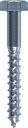 [FTO0387] TORNILLO HEXAGONAL TIRAFONDO CON TACO 10X30MM (100 UNIDADES)