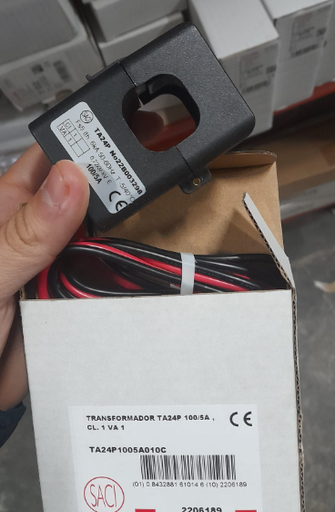 [EAC0171] TRANSFORMADOR MEDIDA N/ABIERTO TA24P 100/5A