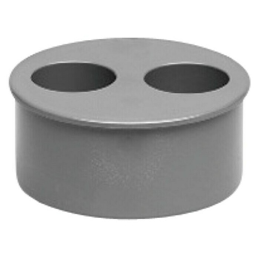 [CTU0797] Tapa para tubo doble 40/3.7-160
