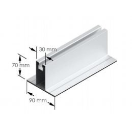 [SES0153] Perfil  para placa solar G4-2350-1