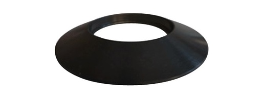 [CVA0800] PLAFON BIOMASA d-80mm 8PL6-NEGRO