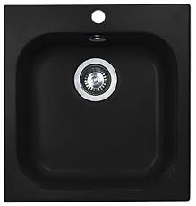 [COA0019] Fregadero resina LISBOA gris oscuro SA.FLIQ540500