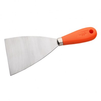 [GHE0253] ESPATULA MANGO NARANJA INOX Nº5