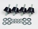 [FSO0089] Kit de 2 silentblock de goma de maquina a/c super grande 1000x60