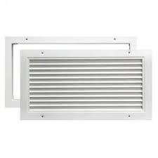[VRE0101] REJILLA 200x200 ALUMINIO 2045-H BLANCA