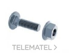 [ECN0290] CONJUNTO TORNILLO BANDEJA METALICA DIN603 M6x12mm EZ