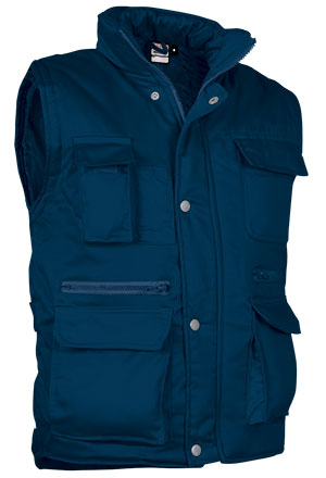 [GRO0150] CHALECO MULTIBOLSILLOS COLOR AZUL MARINO L